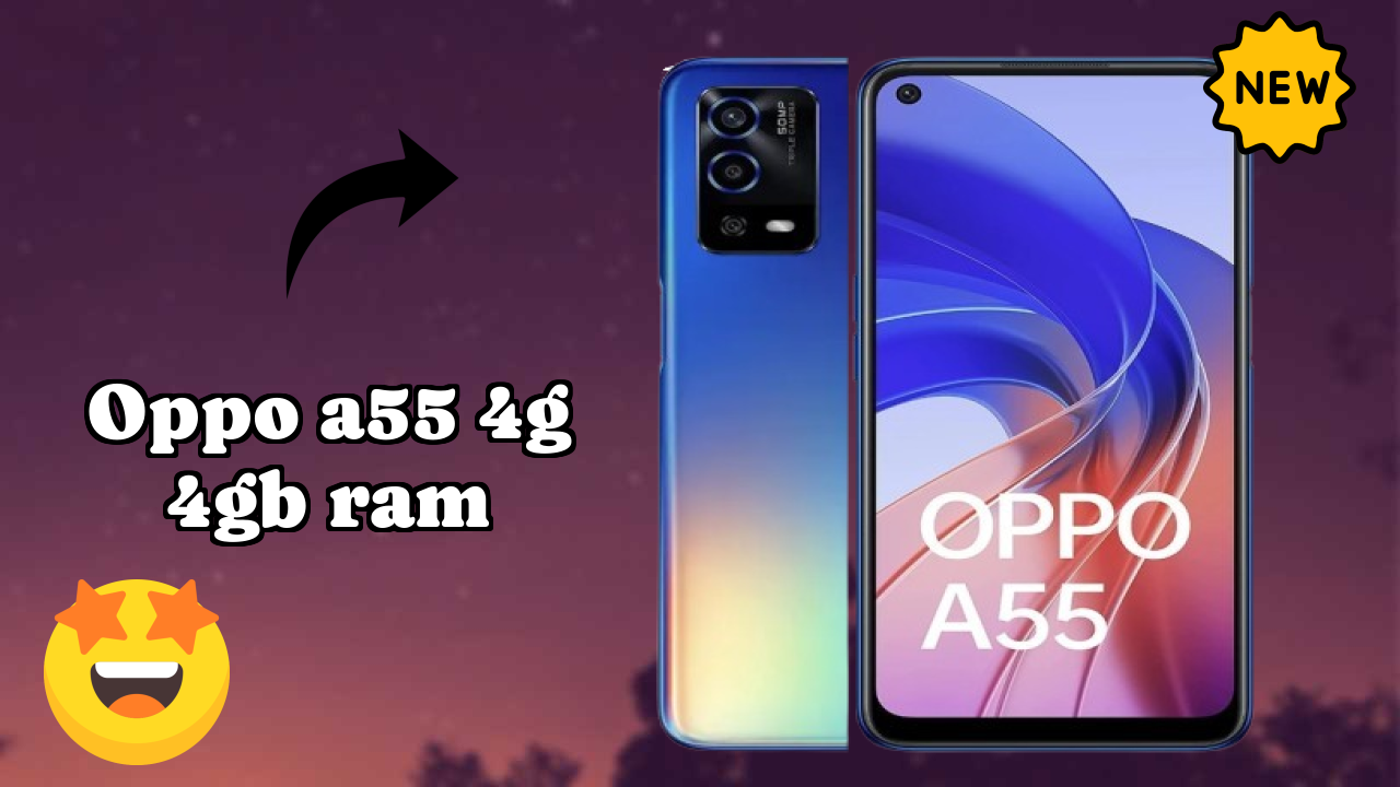 OPPO A55 4G 4GB RAM at ₹13,990 - Best Deal Available Now