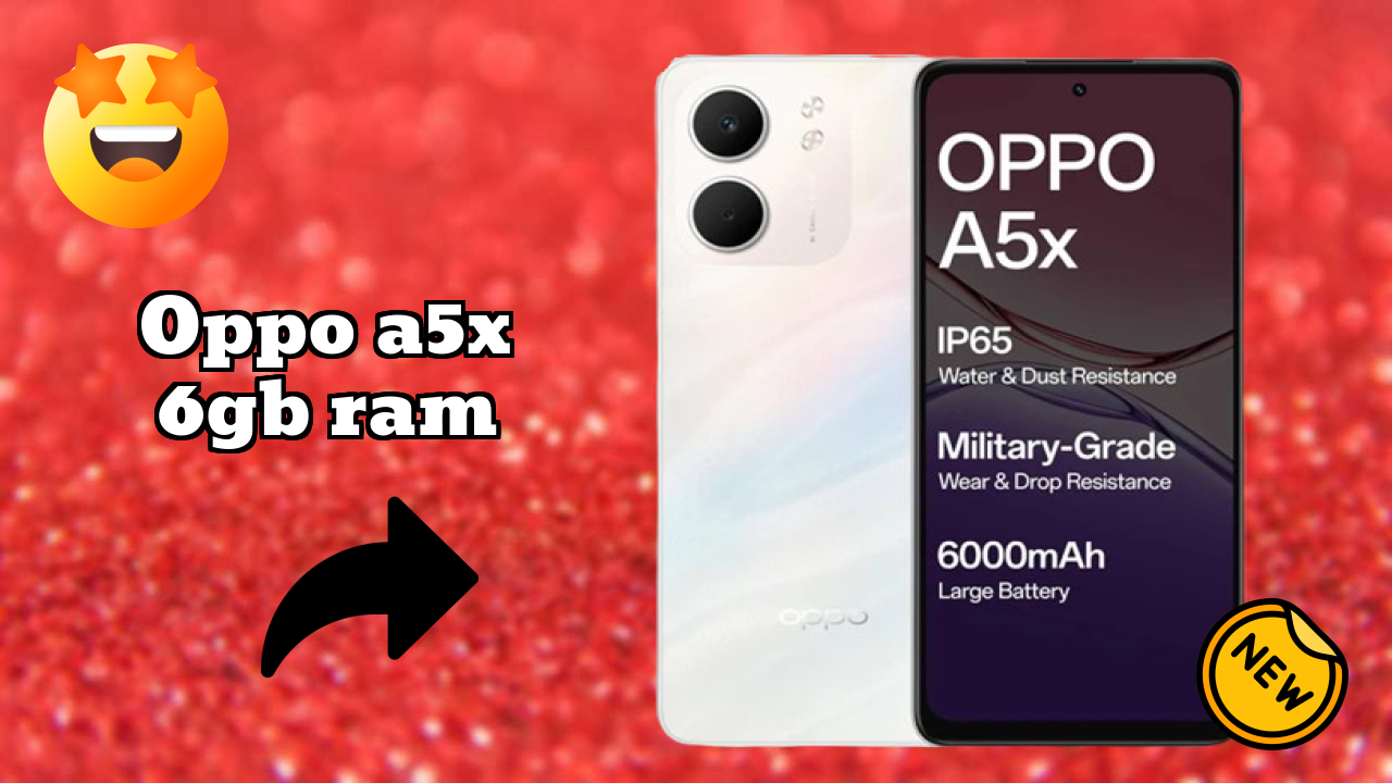OPPO A5x 6GB RAM Display Quality: LCD Explained