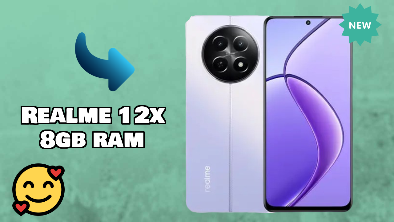 Realme 12x 8GB RAM Battery Life: 5000 MAh Charging Speed