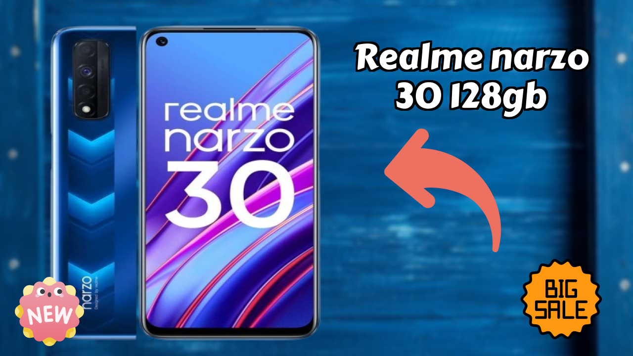 Realme Narzo 30 128GB Display Technology: IPS LCD Quality