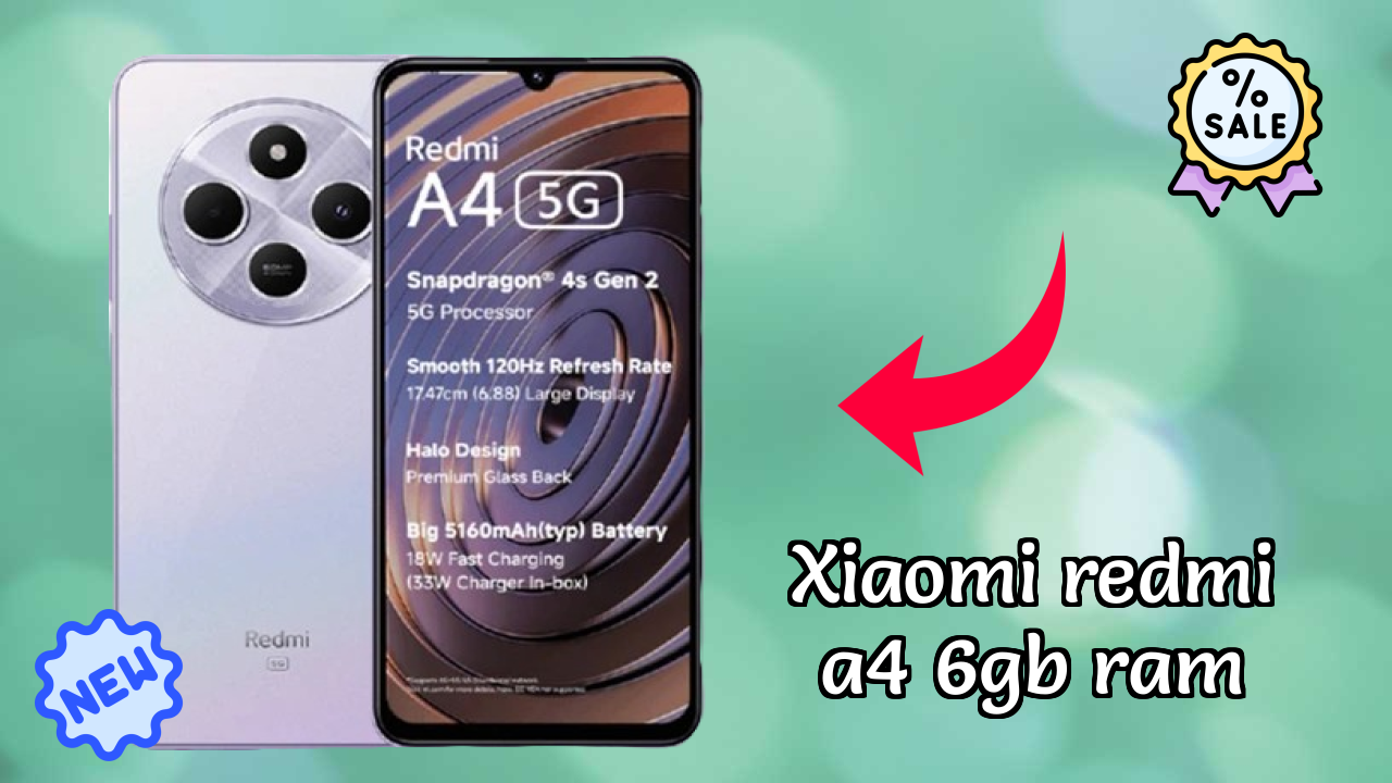 Xiaomi Redmi A4 6GB RAM Gaming Benchmarks with 6 GB RAM Performance